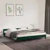 Image de Cadre De Lit Sans Matelas Vert Foncé 180x200 Cm Velours Vidaxl