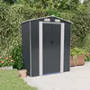 Image de vidaXL Abri de jardin Anthracite 192x108x223 cm Métal galvanisé 319271