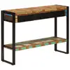 Image de Table Console 110x30x76 Cm Bois Massif De Récupération Vidaxl