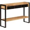 Image de Table Console 110x30x76 Cm Bois De Manguier Solide Vidaxl