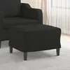 Image de Repose-pied Noir 60x50x41 Cm Tissu Vidaxl