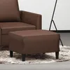 Image de 349289 vidaXL Repose-pied Marron 60x50x41 cm Similicuir