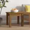 Image de vidaXL Table basse Marron miel 35x35x30 cm Bois massif de pin 814222