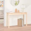 Image de Table Console 110x40x75 Cm Bois Massif De Pin Vidaxl