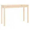 Image de Vidaxl table console 110x40x75 cm bois massif de pin