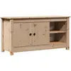 Image de Meuble Tv 103x36,5x52 Cm Bois De Pin Massif Vidaxl
