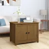 Image de Table Basse Marron Miel 71x49x55 Cm Bois Massif De Pin Vidaxl