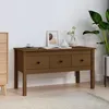Image de vidaXL Table basse Marron miel 102x49x55 cm Bois massif de pin 820944