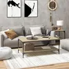 Image de vidaXL Table basse Chêne sonoma 80x50x40 cm Bois dingénierie 819368