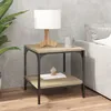Image de Table D'appoint Chêne Sonoma 40x40x40 Cm Bois D'ingénierie Vidaxl