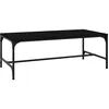 Image de Table Basse Noir 100x50x35 Cm Bois D'ingénierie Vidaxl