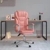 Image de vidaXL Fauteuil inclinable de bureau Rose Similicuir 349701