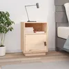 Image de Table De Chevet 40x34x55 Cm Bois De Pin Solide Vidaxl