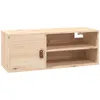 Image de Armoire Murale 80x30x30 Cm Bois De Pin Massif Vidaxl