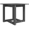 Image de Table Basse Gris 50x50x45 Cm Bois Massif De Pin Vidaxl