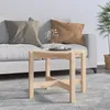 Image de vidaXL Table basse Ø 625x45 cm Bois massif de pin 822302