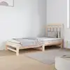 Image de Lit Coulissant Sans Matelas 2x(90x190) Cm Vidaxl