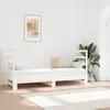 Image de Lit Coulissant Sans Matelas Blanc 2x(90x190) Cm Vidaxl