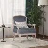 Image de Fauteuil Gris Foncé 64x64x90 Cm Velours Vidaxl
