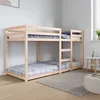 Image de vidaXL Lit Superposé Cadre de Lit Sommier à Lattes Lit pour Enfants Meuble de Chambre à Coucher Intérieur 80x200 cm 821649