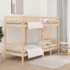 Image de Lit Superposé Sans Matelas 90x190 Cm Bois De Pin Massif Vidaxl