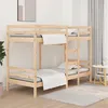 Image de vidaXL Lit superposé 90x190 cm Bois de pin massif 3139839