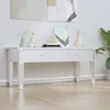 Image de Table Basse À Miroir 106x45x45 Cm Bois D'ingénierie Et Verre Vidaxl