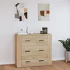 Image de Buffet Chêne Sonoma 80x33x70 Cm Bois D'ingénierie Vidaxl