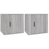Image de Tables De Chevet 2 Pcs Sonoma Gris 50x39x47 Cm Vidaxl