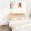 Image de Tables De Chevet Murales 2 Pcs Blanc 50x36x25 Cm Vidaxl