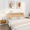 Image de Tables De Chevet Murales 2 Pcs Chêne Fumé 50x36x25 Cm Vidaxl
