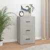 Image de 819424 vidaXL Buffet Gris béton 40x33x70 cm Bois dingénierie