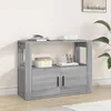 Image de 819458 vidaXL Buffet Sonoma gris 80x30x60 cm Bois dingénierie