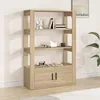 Image de Buffet Chêne Sonoma 80x30x119,5 Cm Bois D'ingénierie Vidaxl