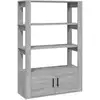 Image de Buffet Sonoma Gris 80x30x119,5 Cm Bois D'ingénierie Vidaxl