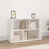 Image de 819476 vidaXL Buffet Blanc 80x30x54 cm Bois dingénierie