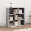 Image de Buffet Sonoma Gris 80x30x80 Cm Bois D'ingénierie Vidaxl