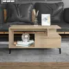 Image de Table Basse Chêne Sonoma 90x49x45 Cm Bois D'ingénierie Vidaxl