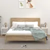 Image de Tables De Chevet 2 Pcs Blanc Brillant 40x35x50 Cm Vidaxl