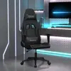Image de Chaise De Jeu Noir Similicuir Vidaxl