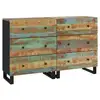 Image de Vidaxl buffets 2 pcs 60x33x75 cm bois massif de récupération