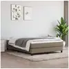 Image de Vidaxl sommier à ressorts de lit taupe 140x200 cm tissu