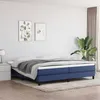 Image de vidaXL Cadre de lit à lattes Lit Rembourré avec Pieds Lit Double avec Sommier à Lattes Lit Adulte de Chambre à Coucher 3120546