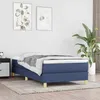Image de vidaXL Cadre de lit à lattes Lit Rembourré Lit Simple avec Sommier à Lattes Lit Adulte de Chambre à Coucher Intérieur 3120572