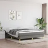 Image de vidaXL Cadre de lit à lattes Lit Rembourré Lit Double avec Sommier à Lattes Lit Adulte de Chambre à Coucher Moderne 3120623