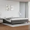Image de vidaXL Cadre de lit à lattes Lit Rembourré Lit Double avec Sommier à Lattes Lit Adulte de Chambre à Coucher Moderne 3120722
