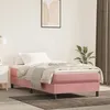 Image de vidaXL Cadre de lit à lattes Lit Rembourré Lit Simple avec Sommier à Lattes Lit Adulte de Chambre à Coucher Intérieur 3120747