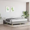 Image de vidaXL Cadre de lit à lattes Lit Rembourré Lit Double avec Sommier à Lattes Lit Adulte de Chambre à Coucher Moderne 3120969