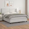 Image de vidaXL Cadre de lit à lattes Lit Rembourré Lit Simple avec Sommier à Lattes Lit Adulte de Chambre à Coucher Moderne 3121023