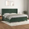 Image de vidaXL Cadre de lit à lattes Lit Rembourré Lit Double avec Sommier à Lattes Lit Adulte de Chambre à Coucher Moderne 3121057